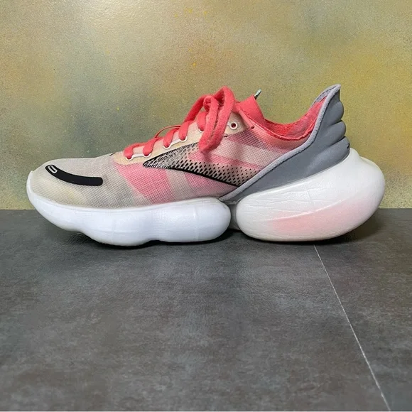 Brooks Aurora-BL Women's Running Shoes Grey/Coral/Black Size 7B - Picture 14 of 16